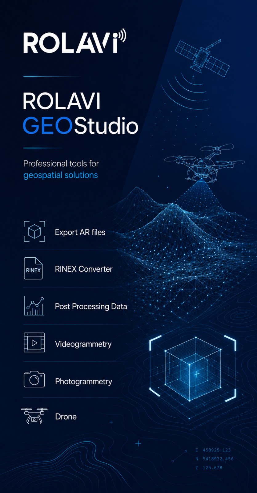 ROLAVI GEOStudio professional tools for geospatial solutions
